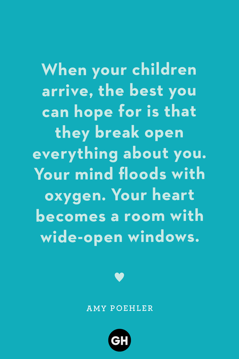 <p>When your children arrive, the best you can hope for is that they break open everything about you. Your mind floods with oxygen. Your heart becomes a room with wide-open windows.</p>