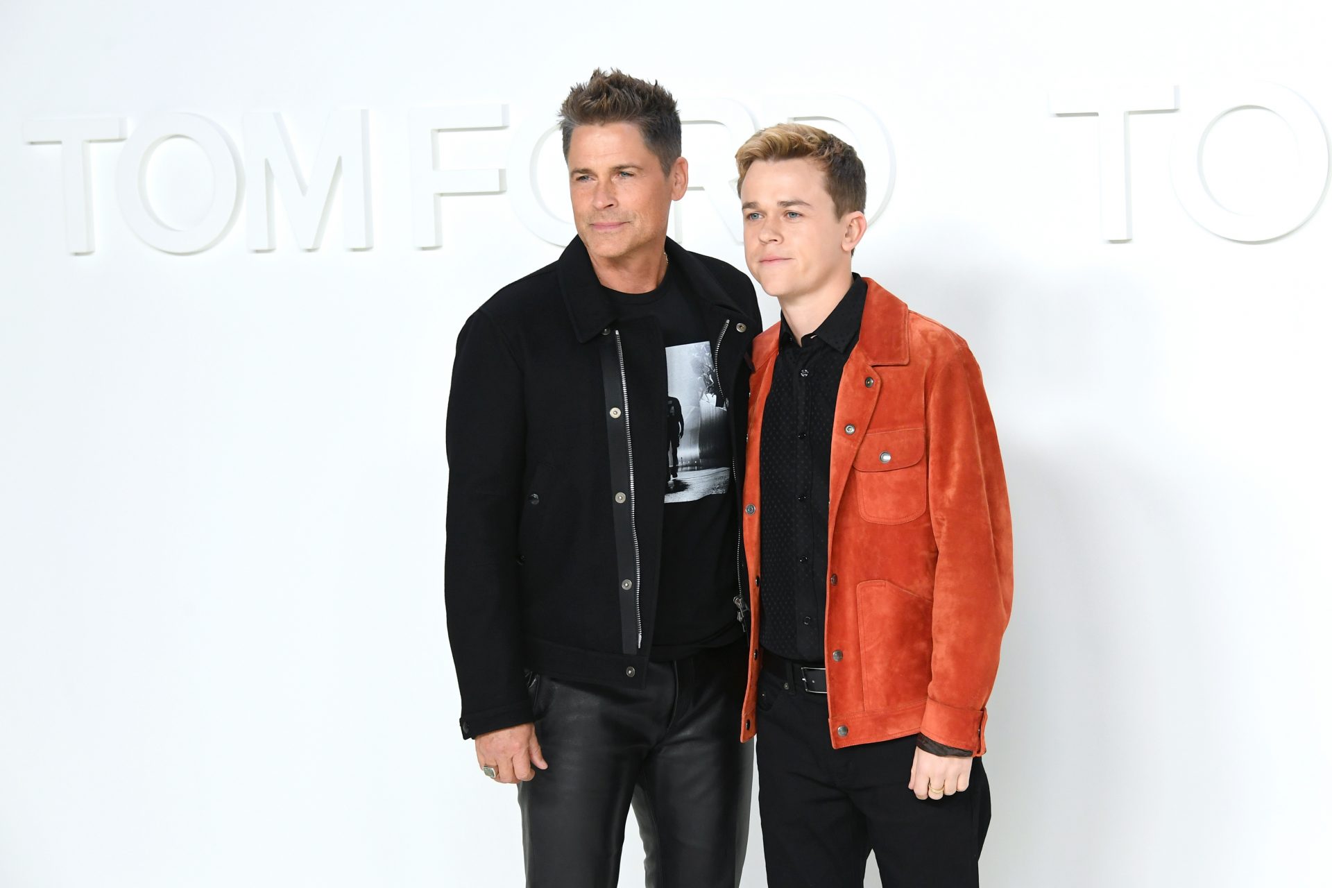 This is John Owen, Rob Lowe's son and acting partner