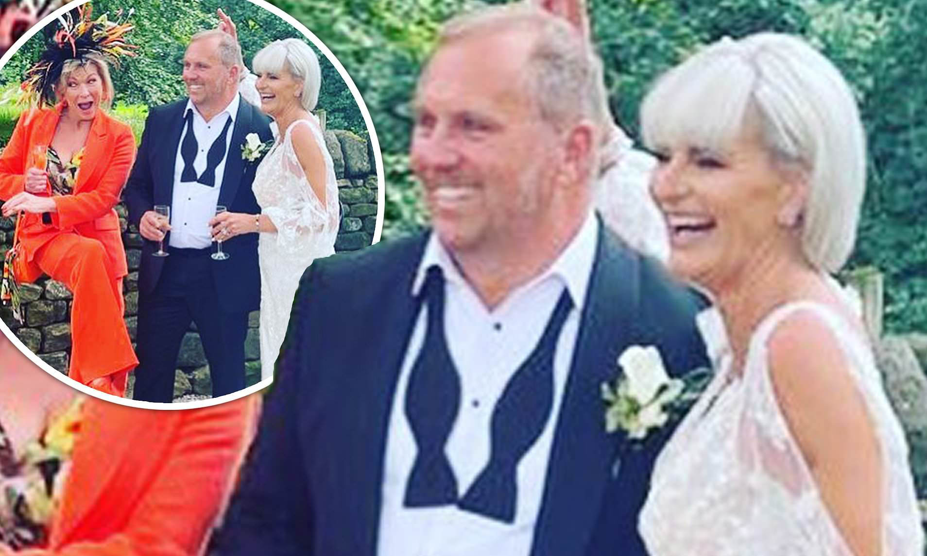 Emmerdale's Dean Andrews marries fiancée with soap wife in attendance