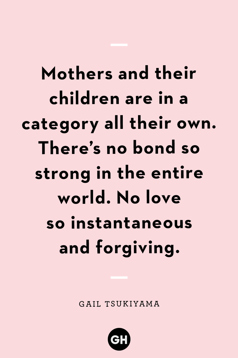 <p>Mothers and their children are in a category all their own. There’s no bond so strong in the entire world. No love so instantaneous and forgiving.</p>