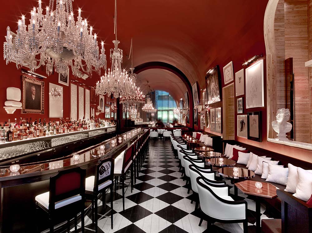 <p>True luxury: phones at <a href="https://www.baccarathotels.com/">the Baccarat</a> have a button marked “Champagne.” Press it (and you will) and your favorite vintage will arrive served in namesake flutes. The whole 114-room hotel, which takes the first 12 floors of the midtown building, is draped in French flair, thanks to Paris-based interior design firm Gilles & Boissier, with calm grays and lots of sparkle—there are 17 custom chandeliers, and a 125-foot-wide, crystal-like curtain veils the lower levels. Their art collection spans 250 years, and if that’s not enough, MoMa is just across the street. You can peek at it from Le Bar (featuring a 60 foot bar) and Le Jardin terrace. Other highlights are an indoor pool and a Spa de la Mer. If you want some Baccarat crystal to take home (who doesn’t?) the hotel’s new 53rd Street Boutique has you covered. </p> <p><em>Prices from $895</em></p>