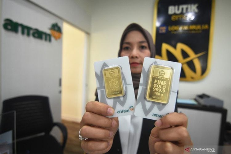 Emas Antam Anjlok Rp 64.000 dalam Seminggu, Sekarang Stabil di Rp 1.902.000 per Gram