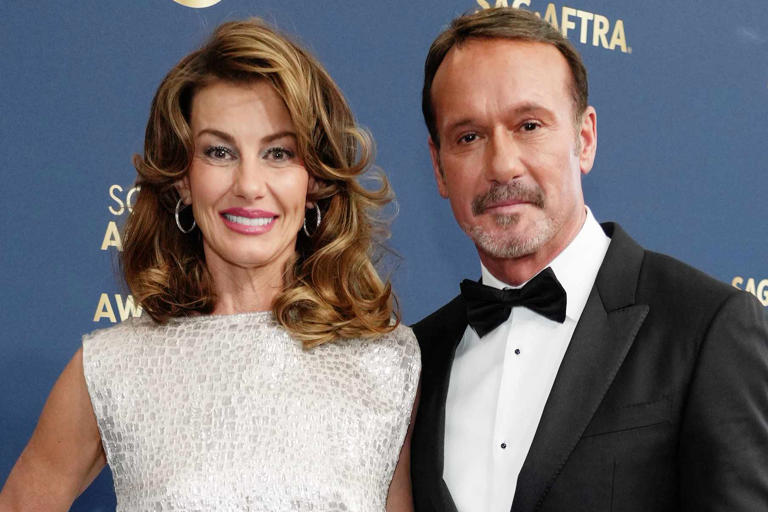 Kevin Mazur/Getty Images for WarnerMedia Faith Hill and Tim McGraw at the Screen Actors Guild Awards in 2022.