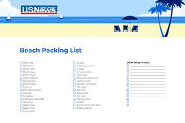 Beach Packing List: 33 Essentials to Bring