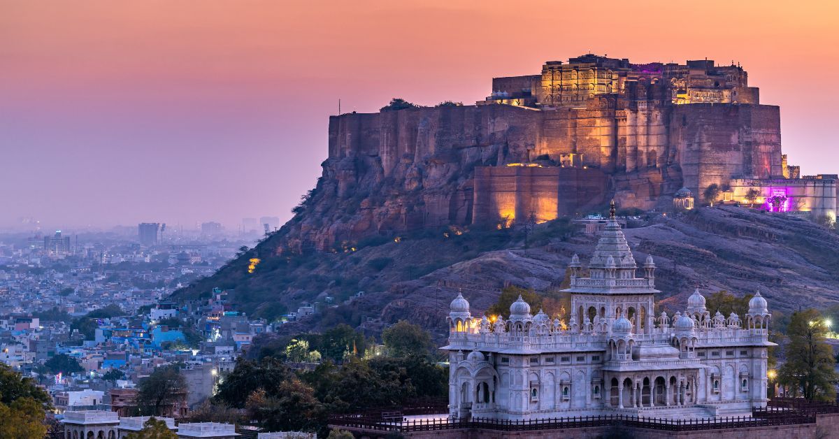 <p class=""> Situated just north of the Luni River in northwestern India, Jodhpur is a city famous for its blue houses and magnificent forts and palaces. </p><p class="">Jutting 400 feet above the surrounding plain, the colossal Mehrangarh Fort dominates the city. Inside, you’ll find palaces and a historical museum. </p><p class="">Below the towering fort, the stores and markets of its crowded old city, the surrounding palaces and ruins, and a sea of blue houses continue Jodhpur’s marvelous uniqueness.</p><p class="">  <p class=""><a href="https://financebuzz.com/top-no-interest-credit-cards?utm_source=msn&utm_medium=feed&synd_slide=10&synd_postid=12626&synd_backlink_title=Pay+no+interest+until+nearly+2025+with+these+credit+cards&synd_backlink_position=7&synd_slug=top-no-interest-credit-cards">Pay no interest until nearly 2025 with these credit cards</a></p>  </p>