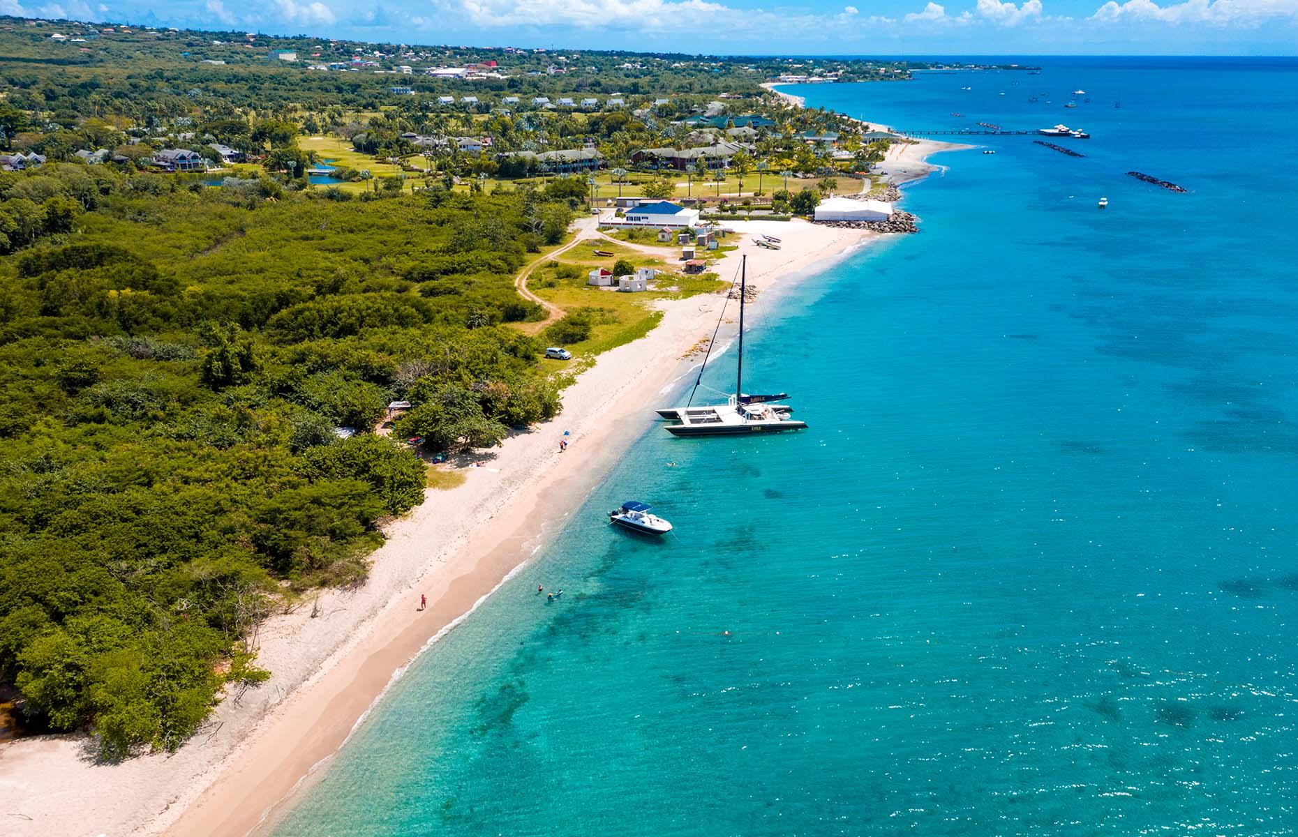 <p>British Airways offers twice-weekly flights from London Gatwick to Robert L. Bradshaw International Airport in St. Kitts, where guests are transported by a short water taxi ride to Nevis.</p>  <p><em>Our writer stayed at the <a href="https://www.fourseasons.com/nevis/">Four Seasons Resort</a> and <a href="https://www.goldenrocknevis.com/">Golden Rock Inn</a>. For more information on Nevis visit <a href="https://nevisisland.com/">the Nevis Tourism Authority website</a>.</em></p>  <p><strong><a href="https://www.loveexploring.com/galleries/69354/50-experiences-you-didnt-know-you-could-have-in-the-caribbean">Now discover 50 experiences you didn’t know you could have in the Caribbean</a></strong></p>
