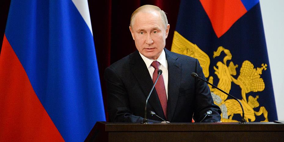 πούτιν: αυστηρή απάντηση σε ξένες υπηρεσίες που επιδιώκουν αποσταθεροποίηση της ρωσίας