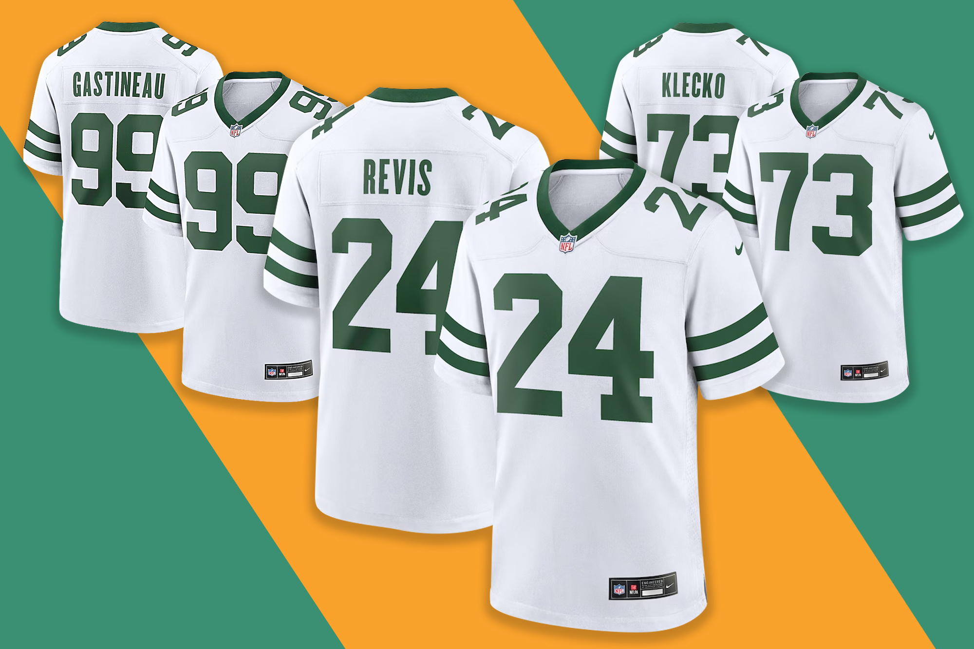 Shop new limitededition Jets throwback jerseys ahead of the 2023 season