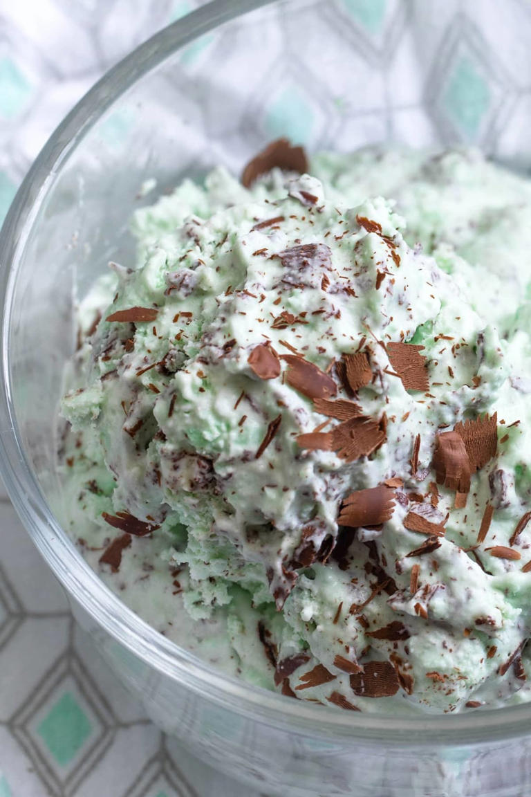 Mint Chocolate Chip Ice Cream