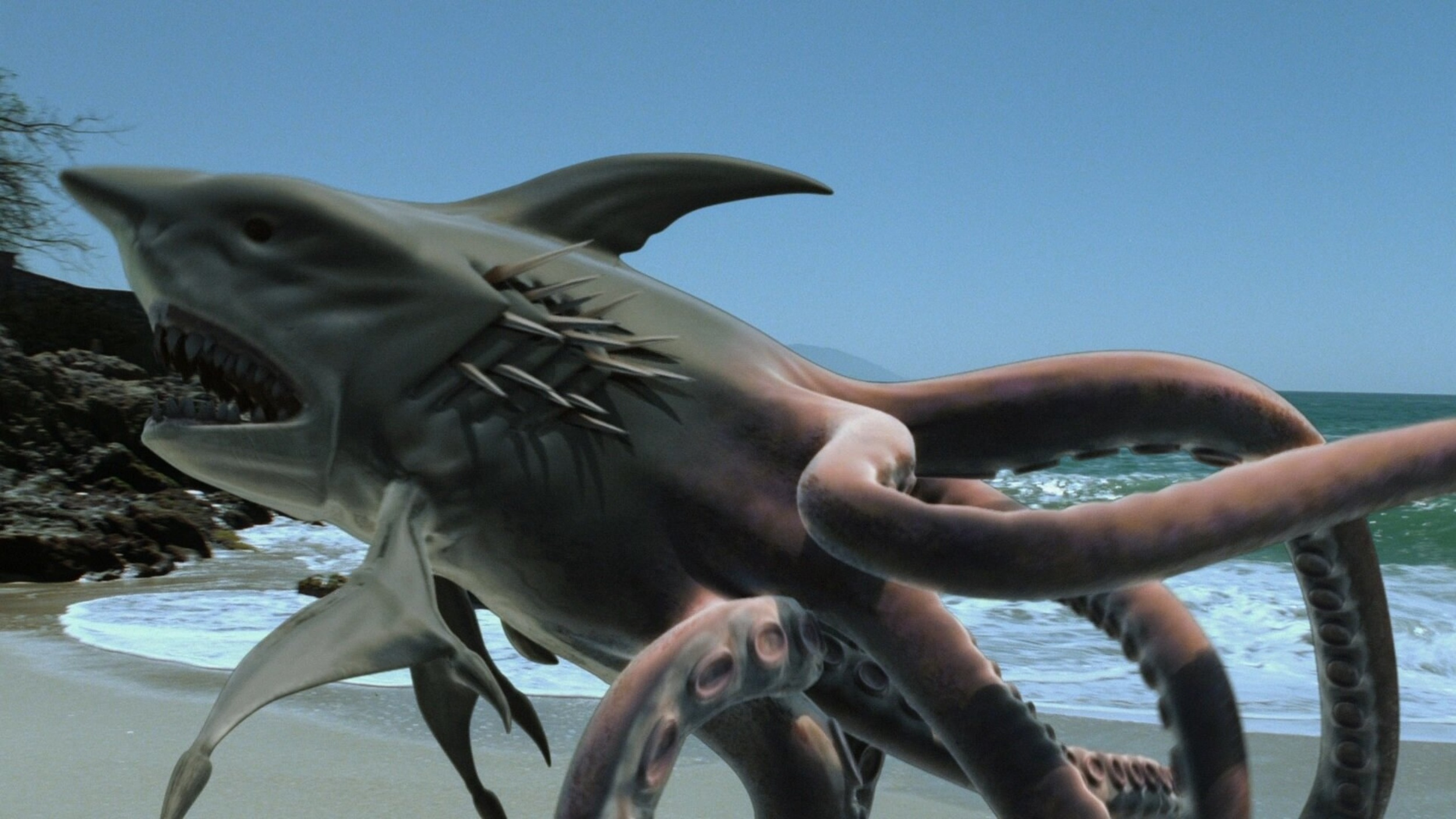 Что за кракен рекламируют. Акулосьминог Sharktopus, 2010. Акулосьминог Керем.