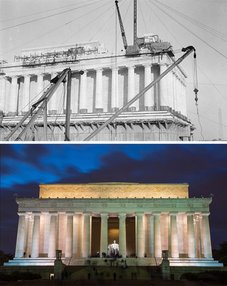 10 Famous Landmarks Then and Now