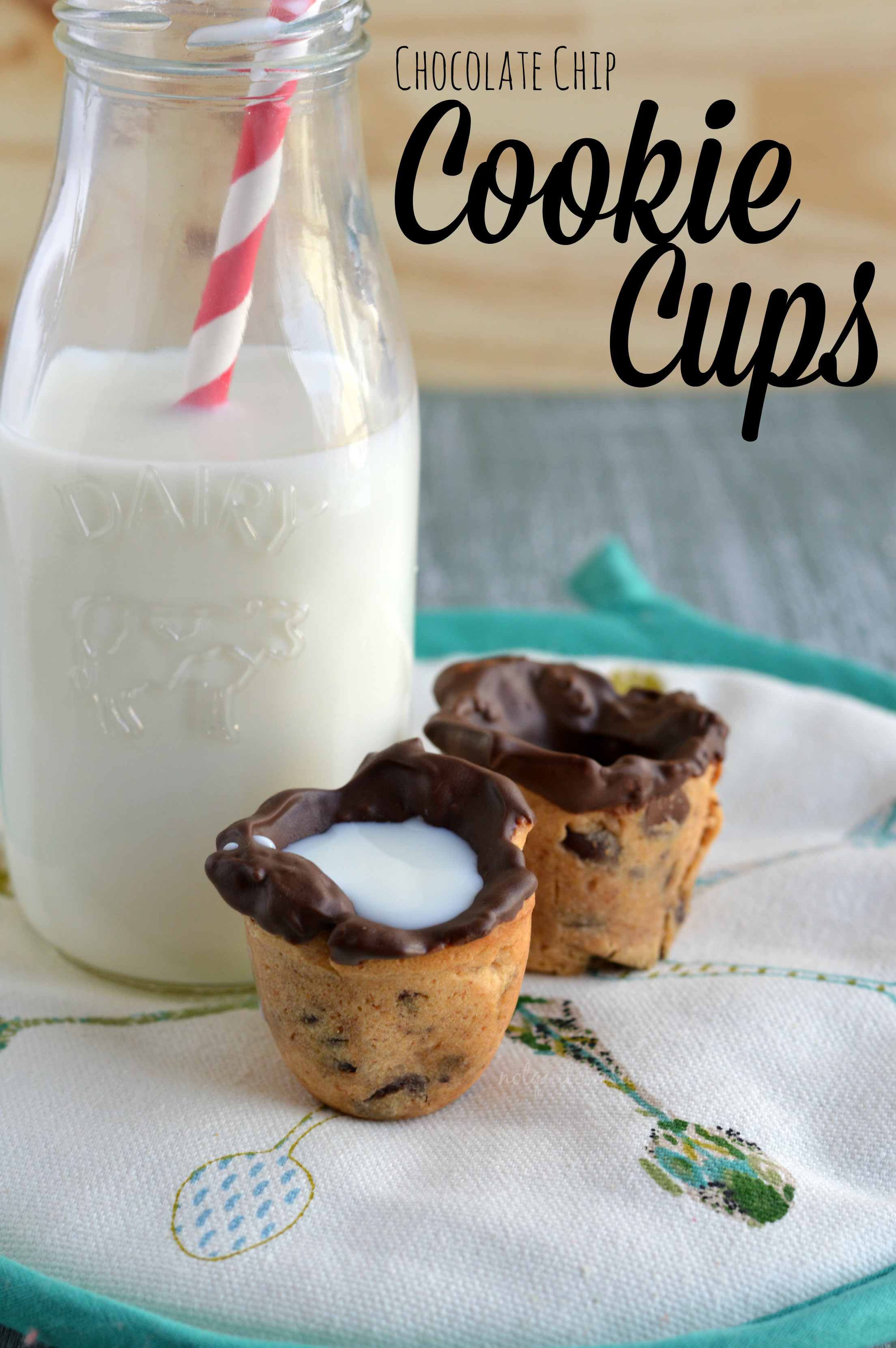 Chocolate Chip Cookie Cups Recipe