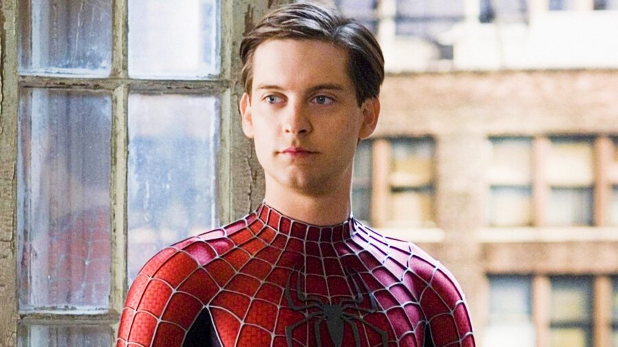 See Tobey Maguire's Hilarious SpiderMan Costume Test