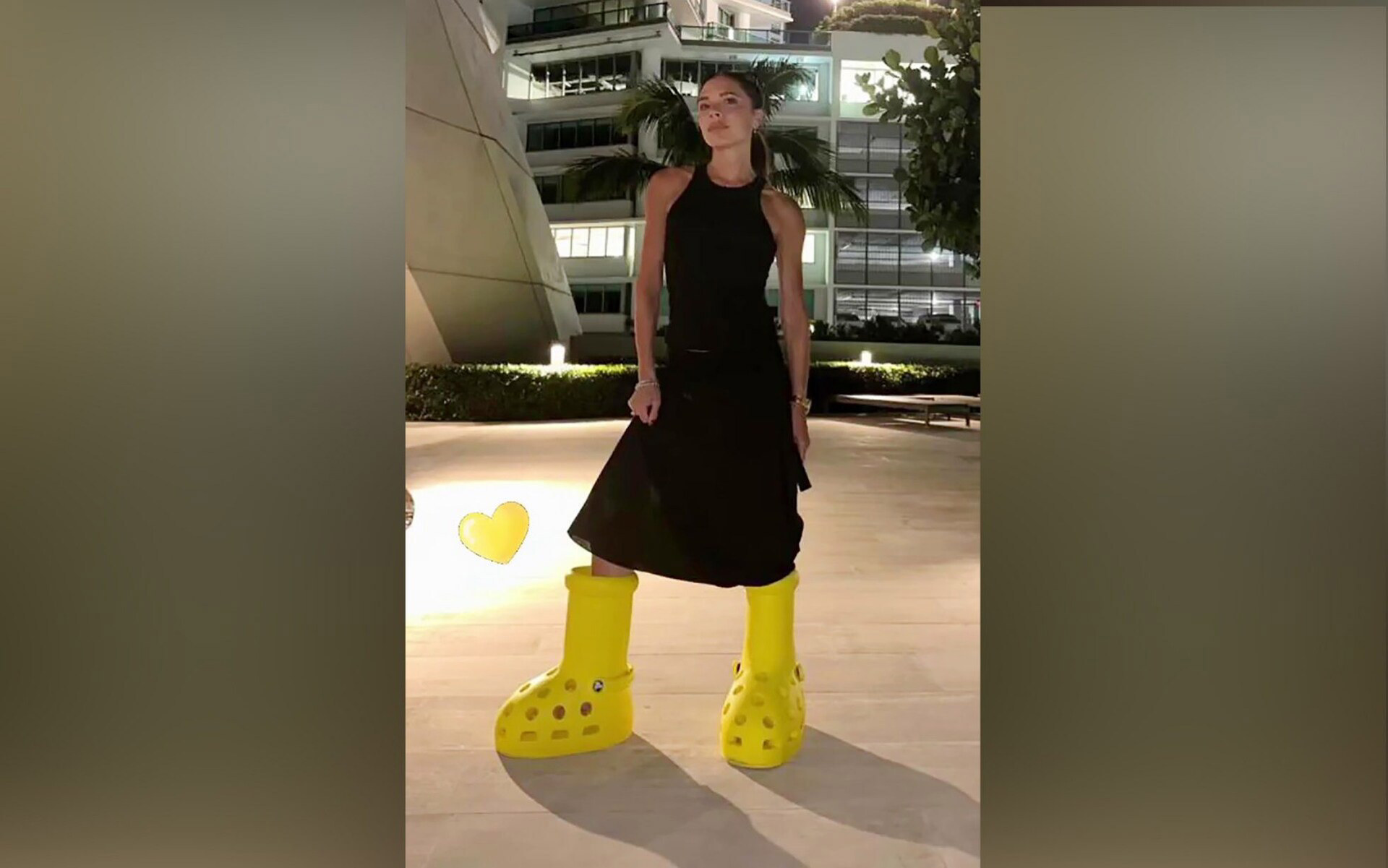 Victoria Beckham dons £350 Croc boots after saying she'd 'rather die ...