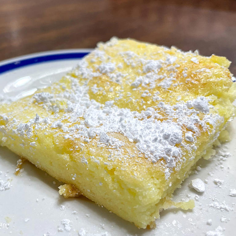 How To Make Lemon Bars With A Cake Mix And Pudding