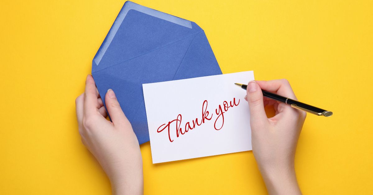 <p> Sending a “thank you” note to everyone you spoke with lets them know you appreciate their time and keeps your name fresh in their minds.  </p> <p> Many people seeking jobs only send thank you notes to their main point of contact or hiring manager. But you may speak with several people in the company who have input on hiring decisions. </p>