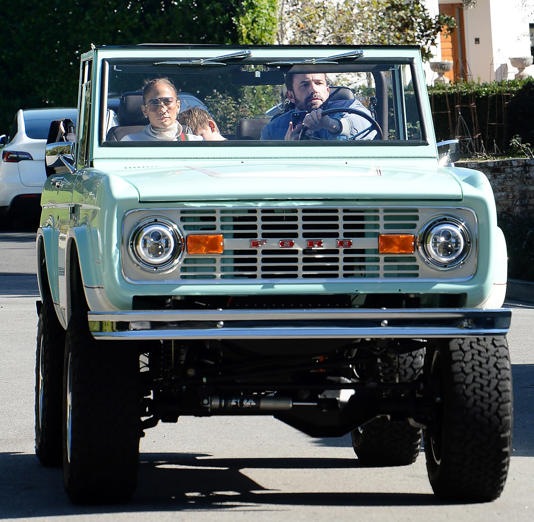 Model: Ford Bronco] An EV version of the first-generation Bronco owned by her husband, Ben Affleck (50). It was created by a company called ZeroLab Automotive and sold in a limited edition of 150 units.
