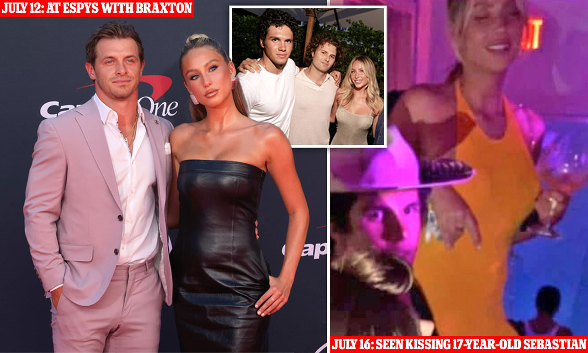 Alix Earle, 22, dragged for hook-up with Donna Karan's grandson, 17