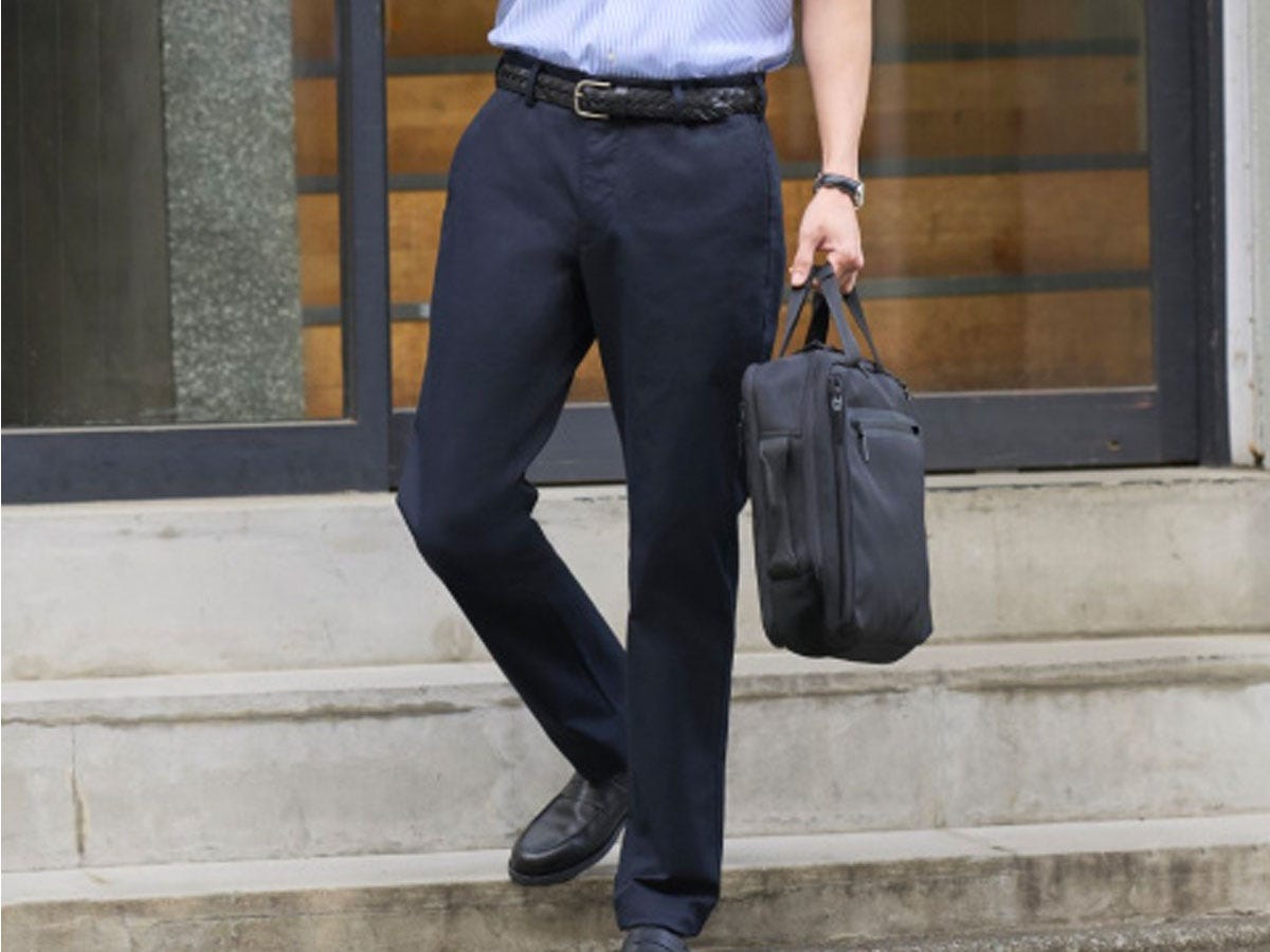 h and m slim fit dress pants ELANA KATTAN