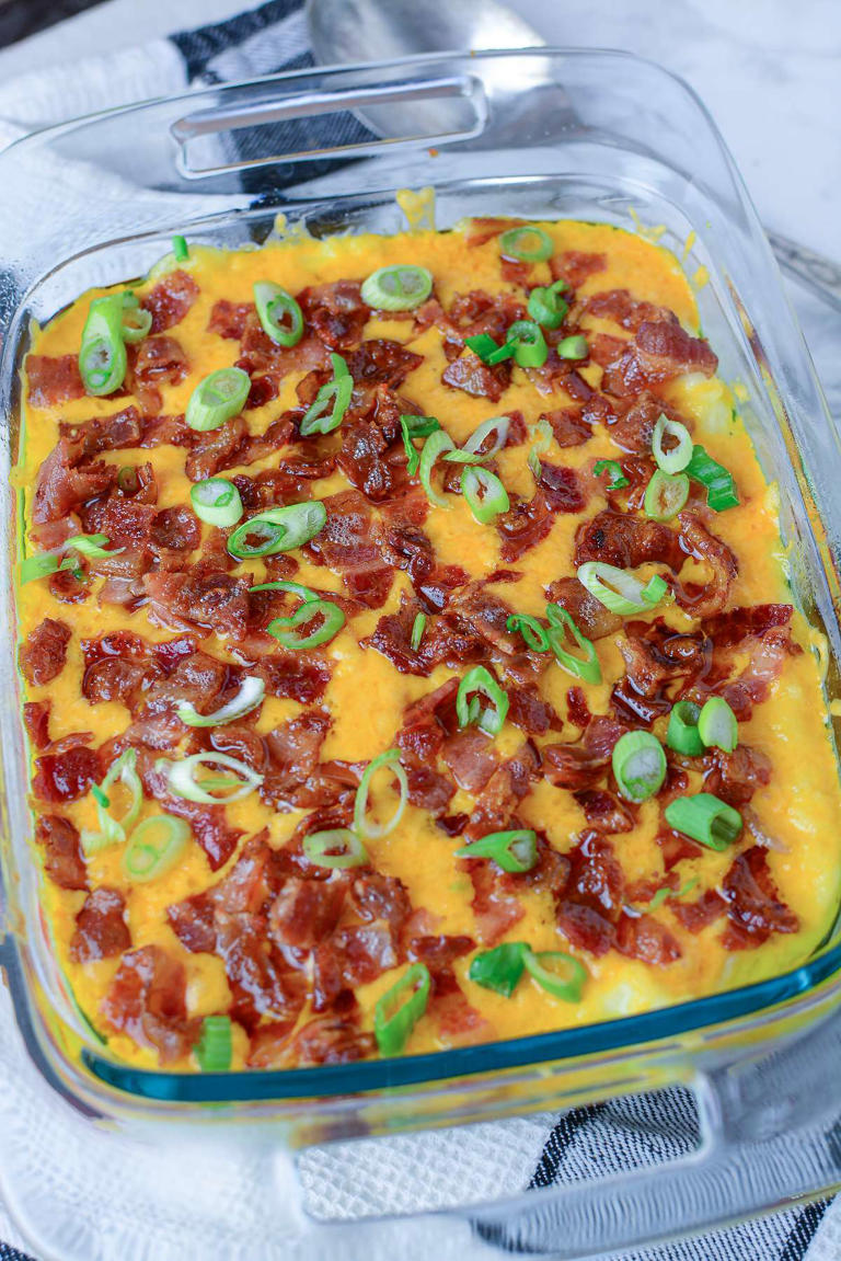Easy and Delicious Loaded Baked Potato Casserole Recipe