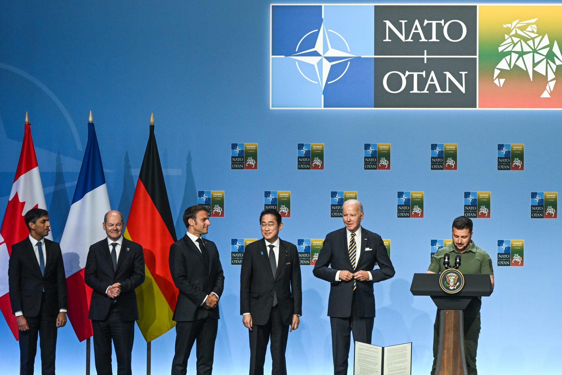<p><span>The announcement came after a meeting of the newly-formed NATO-Ukraine Council in which the alliance condemned Russia’s exit from the Black Sea Grain Initiative and said it would enhance its security on the Black Sea in response to Moscow’s provocations. </span></p>
