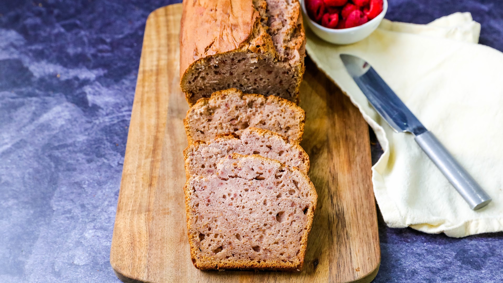 This Raspberry Quick Bread Is Wonderful Raspberry Sour Cream Bread