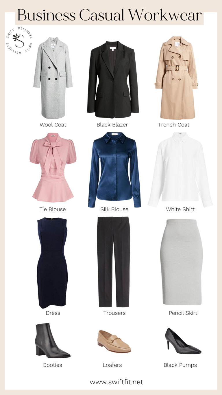 20 Classic Wardrobe Staples For Women At The Office