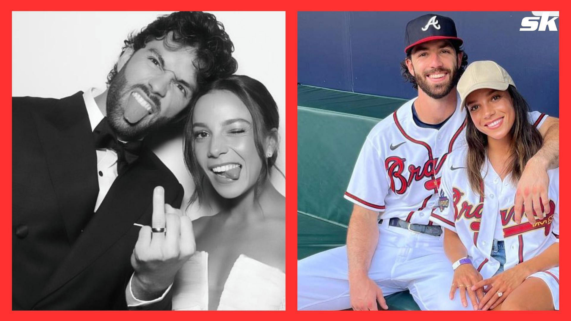 Fans troll Dansby Swanson's wife, Mallory Pugh, for her somber