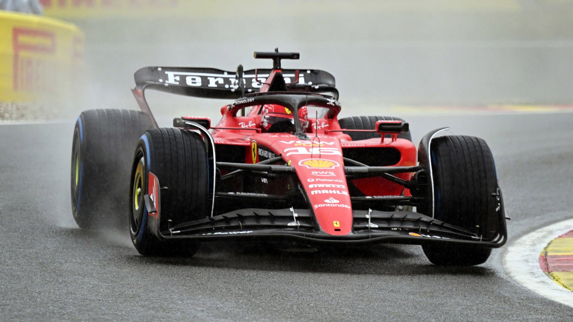 F1 Belgian Grand Prix 2023 qualifying result, starting grid for Spa