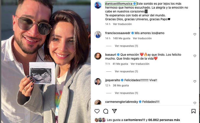 La mejor noticia: Daniela Castillo confirma que espera a su primer hijo junto a su pareja AA1evcWa