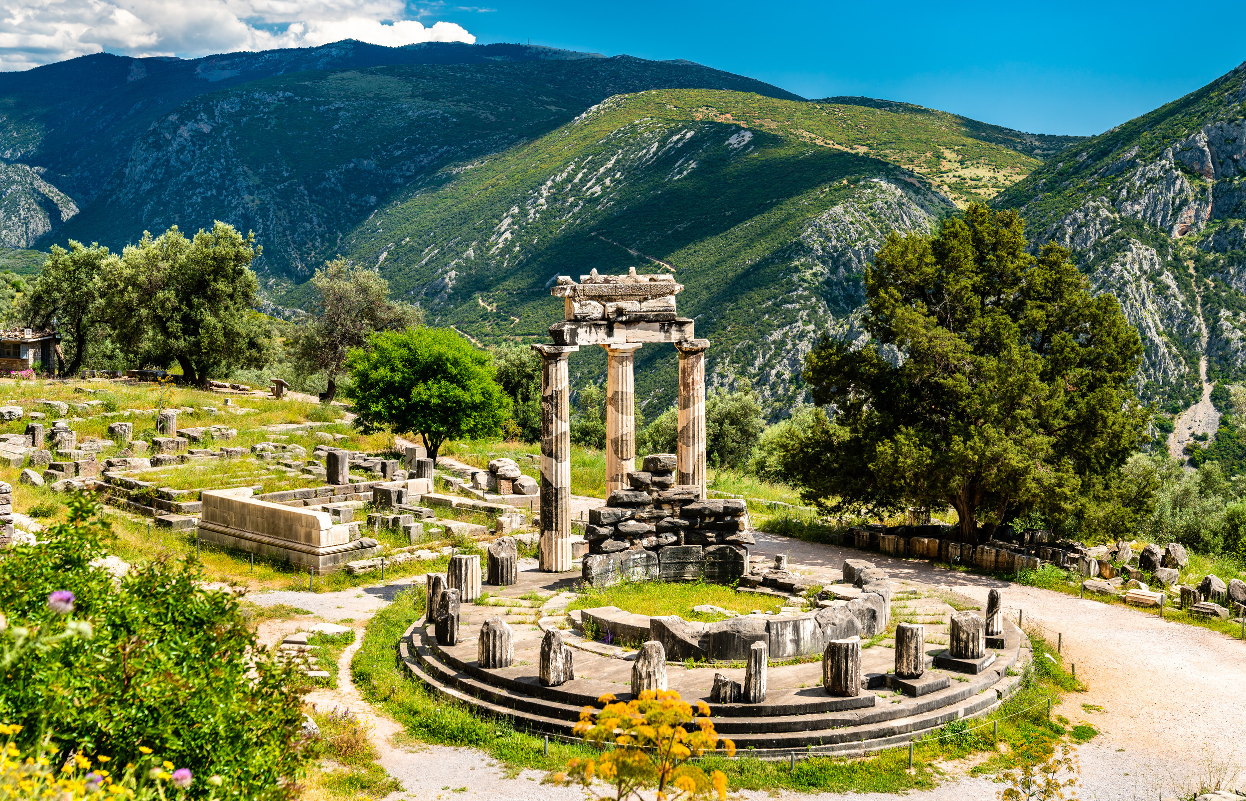<p>One of the most popular (and easiest) day trips from Athens, Delphi is just a couple of hours by car or bus but feels a world away. The ride will take you through Greek farmland before entering the mountains just before entering the ancient city ruins. Make sure to plan for a full day here, or better yet, stay the night!</p><p>You may also like: <a href='https://www.yardbarker.com/lifestyle/articles/the_14_most_beautiful_beach_towns_on_the_west_coast/s1__38578337'>The 14 most beautiful beach towns on the West Coast</a></p>