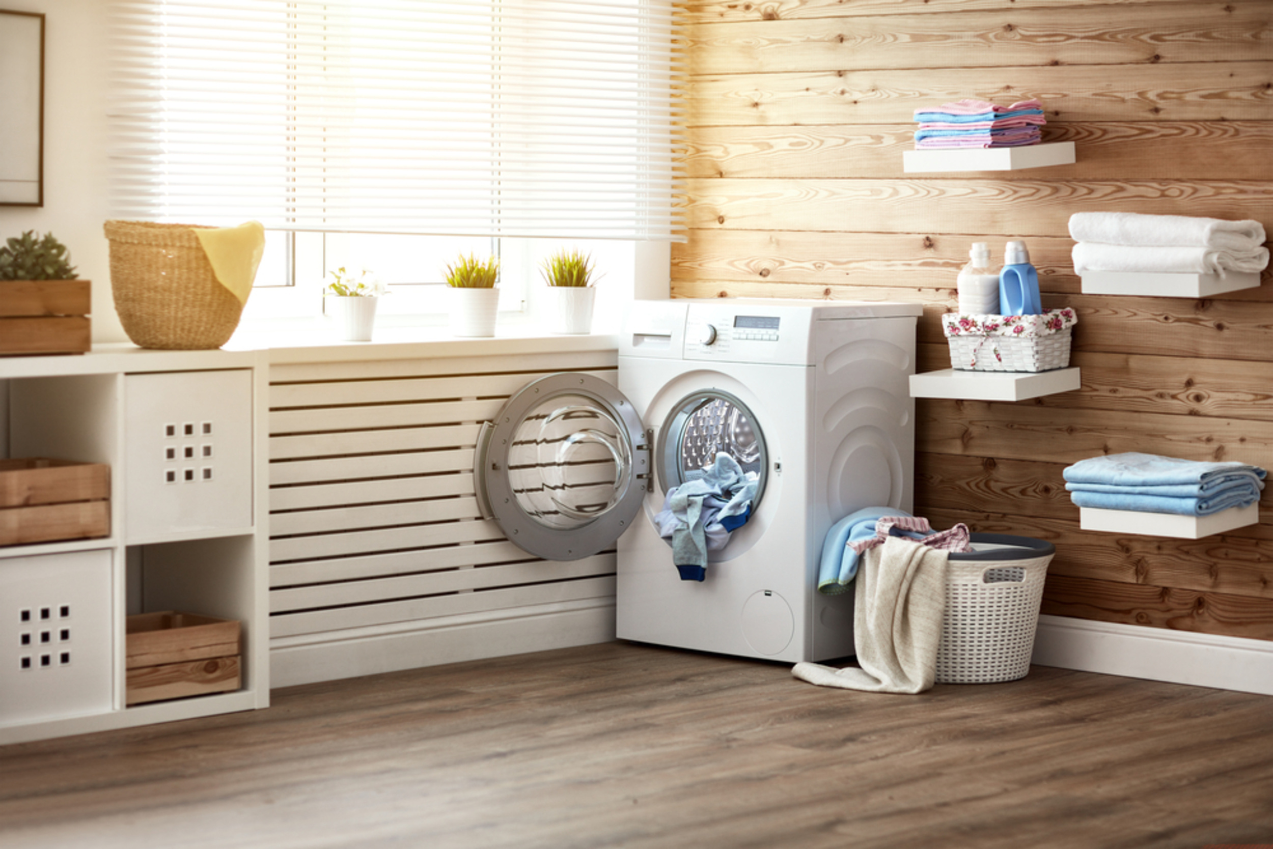 <p>Washing machines, dryers, and other large appliances can give off substantial amounts of heat. Do your laundry late at night, or consider taking advantage of the warm weather and drying some of your clothing outdoors on a clothesline. You'll save energy, keep the house cooler, and your clothes will smell great. </p><p><a href='https://www.msn.com/en-us/community/channel/vid-cj9pqbr0vn9in2b6ddcd8sfgpfq6x6utp44fssrv6mc2gtybw0us'>Did you enjoy this slideshow? Follow us on MSN to see more of our exclusive lifestyle content.</a></p>