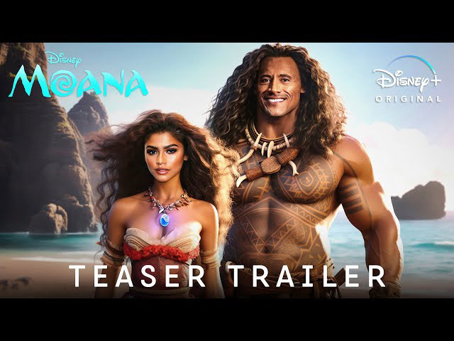 Poster showing Zendaya as Moana in Disney's live-action remake isn't real