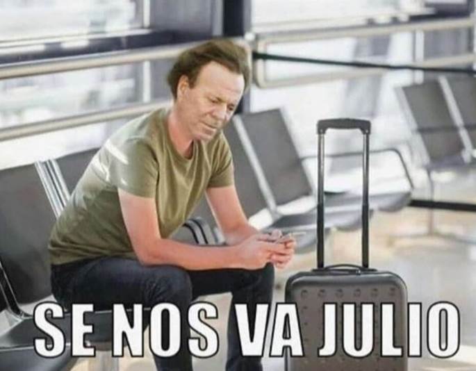 Los memes del final de Julio