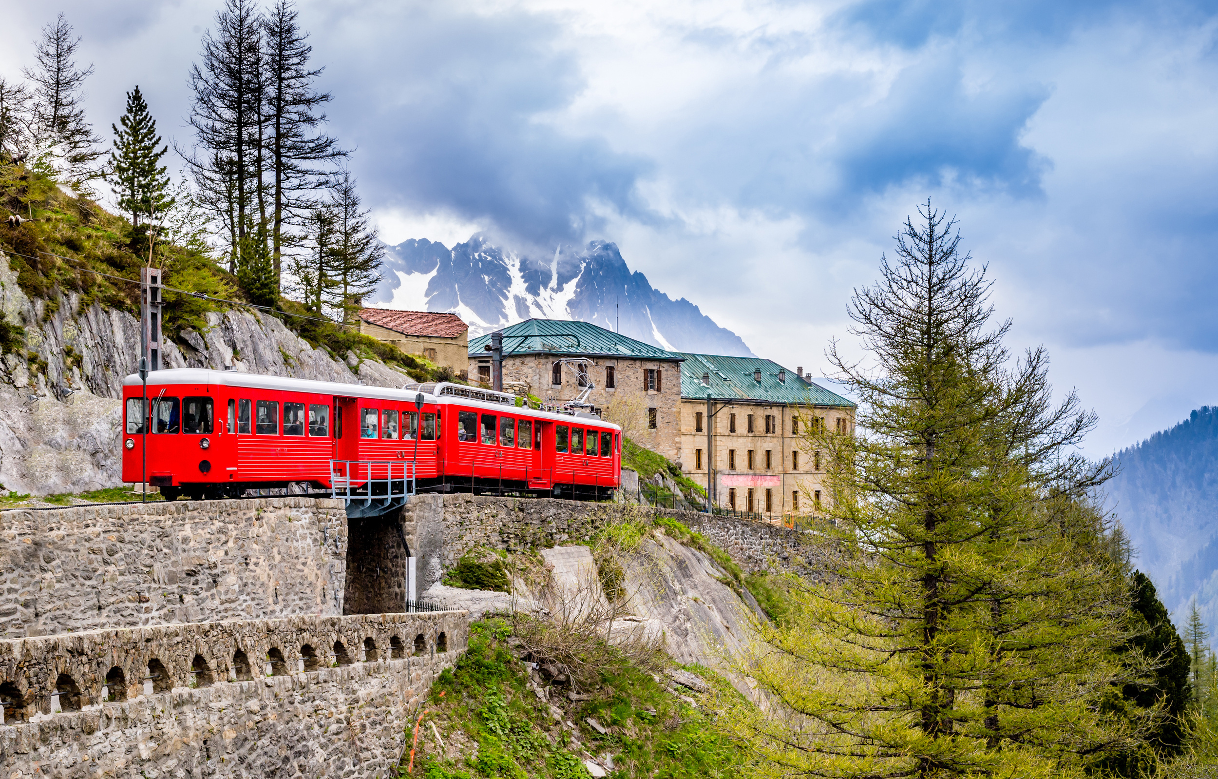 <p>Like its neighbor down south, the regional RER line through the French Alps is one of the best ways to see the mountains and villages. Relax in style and enjoy snowy peaks with a cup of hot chocolate aboard one of the many daily trains between alpine towns and cities.</p><p>You may also like: <a href='https://www.yardbarker.com/lifestyle/articles/15_weird_wonderful_roadside_attractions_in_the_united_states/s1__39002321'>15 weird & wonderful roadside attractions in the United States</a></p>