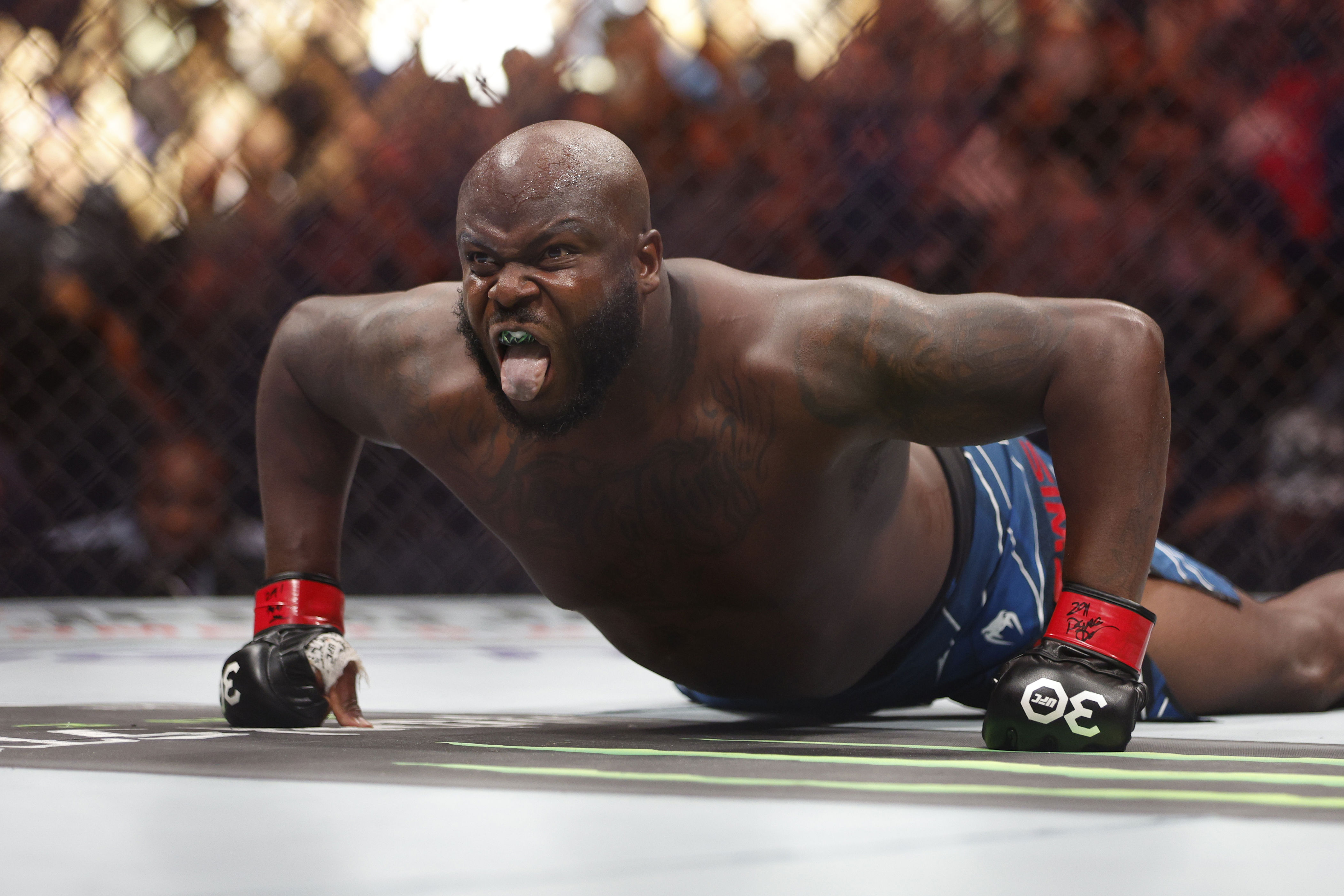 Derrick Lewis balls was hot