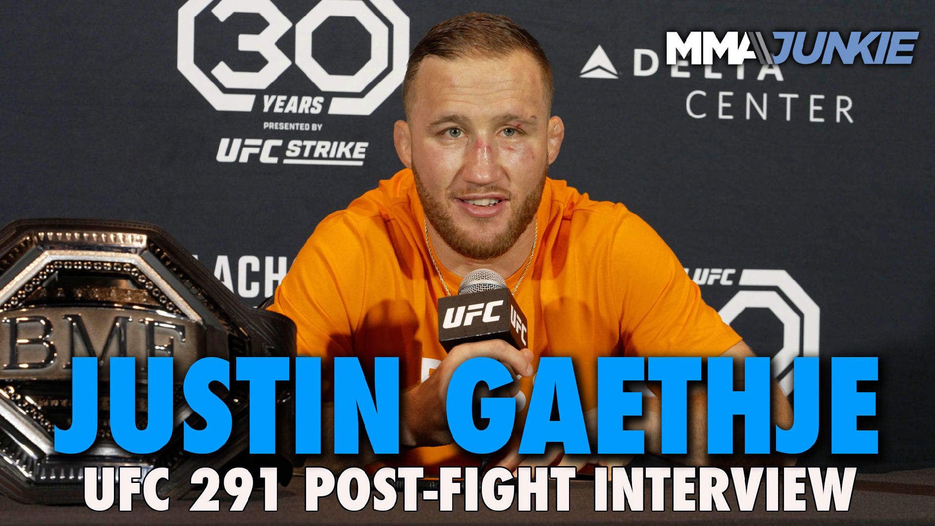 UFC 291: Justin Gaethje post-fight interview