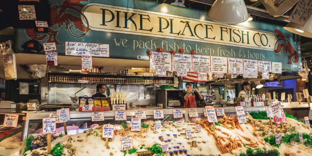 <p>Seattle’s renowned culinary landmark, Pike Place Market, comes to life as you embark on a <a href="https://viator.tp.st/O8EbediO" rel="noreferrer noopener nofollow sponsored">gastronomic journey</a> that showcases the city’s most cherished market spots. Feast on an assortment of renowned dishes that have contributed to the market’s storied reputation. Beyond indulging in the flavors, you’ll receive a discount card that invites you to continue your exploration independently on return visits to the market.</p><p>This expertly guided tour promises an authentic behind-the-scenes adventure that grants you a privileged glimpse into the bustling heart of Pike Place Market. Traverse the market’s labyrinthine corridors and relish an array of tastings, ranging from farm-fresh produce to delectable pastries and more. As you navigate the market’s hidden corners, you’ll find yourself seamlessly transitioning from an observer to an insider, gaining a comprehensive understanding of its history and significance.</p>