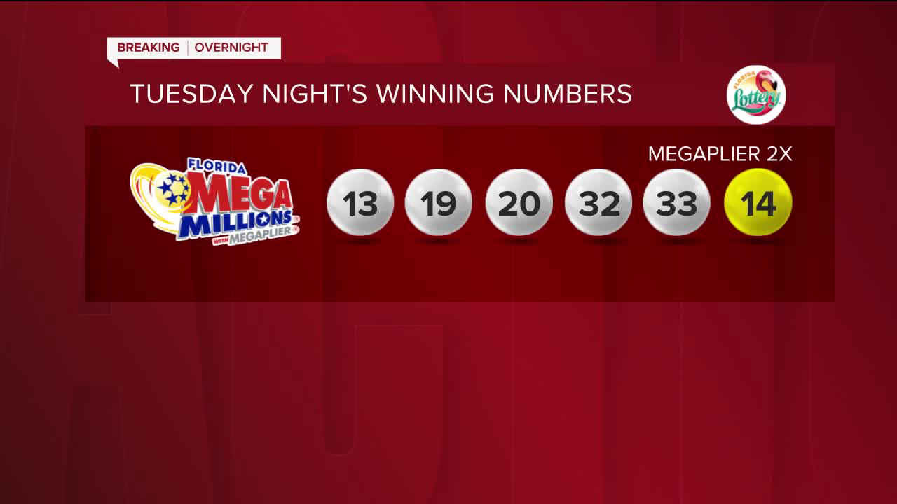 Mega Millions ticket worth 1.58 billion sold in Florida for Tuesday