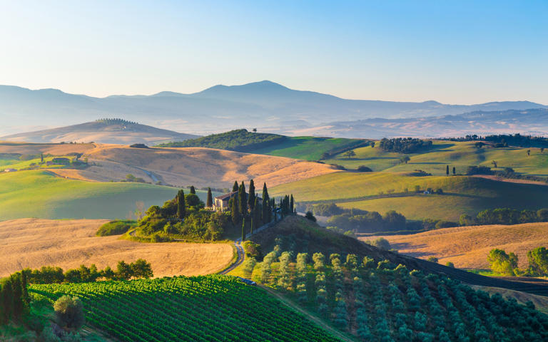 Driving through Tuscany means you'll be lavished with scenic back routes and unforgettable villages of Tuscany