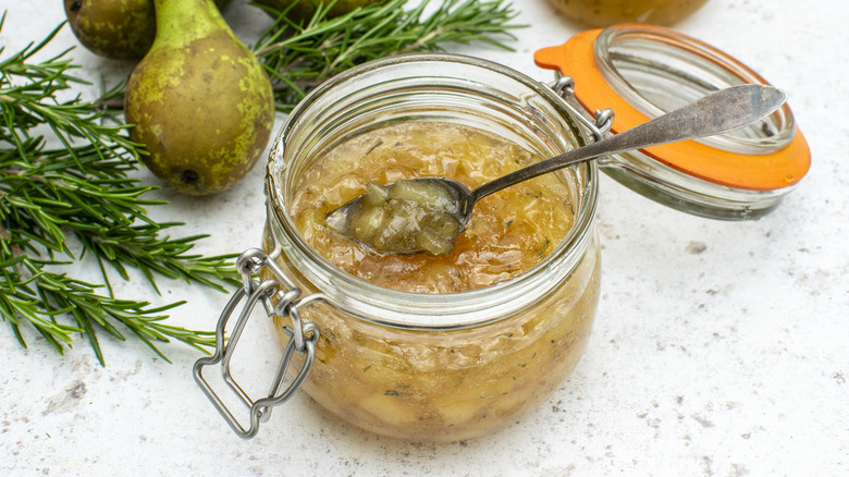 Rosemary And Pear Jam Recipe