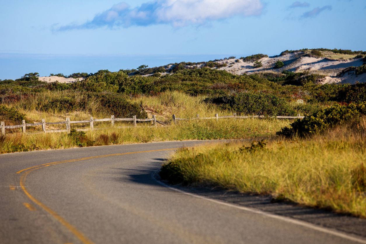 <p>This historic highway traversing the northern edge of Cape Cod is a road fit for kings. Also known as Massachusetts Route 6A, the roughly 62-mile highway from the town of Sandwich to the tip of Cape Cod at Provincetown is a quieter alternative to the more popular Route 28 on the southern edge of the Cape. Check out historic structures, and breathe some fresh sea air.</p>