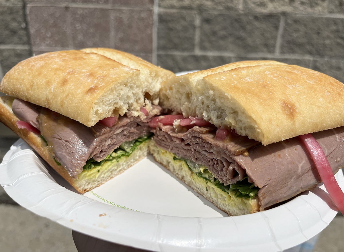 costco is pulling its controversial roast beef sandwich from the food court, shoppers report