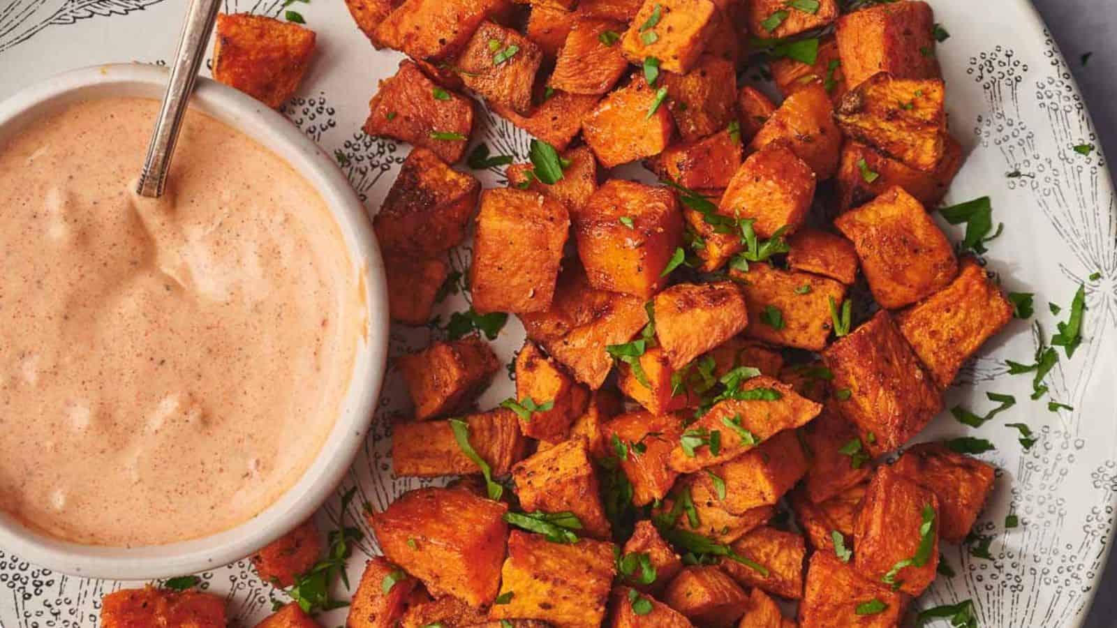 <p>Enjoy a nutritious and straightforward side dish with Sweet Potato Cubes. A versatile recipe that pairs well with various meals.<br><strong>Get the Recipe: </strong><a href="https://www.splashoftaste.com/roasted-sweet-potato-cubes/?utm_source=msn&utm_medium=page&utm_campaign=msn">Sweet Potato Cubes</a></p>