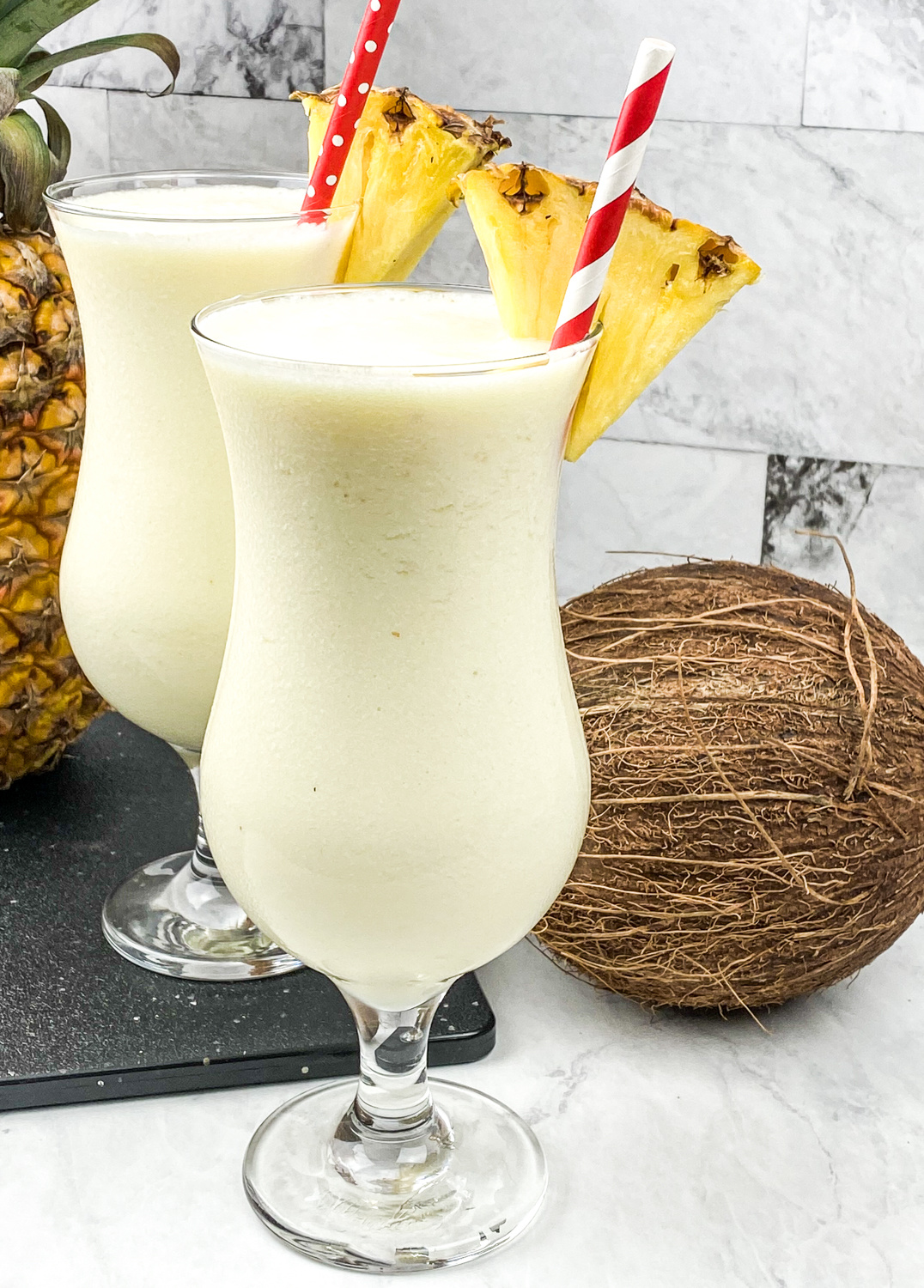 Keto-Friendly Frozen Piña Colada Recipe