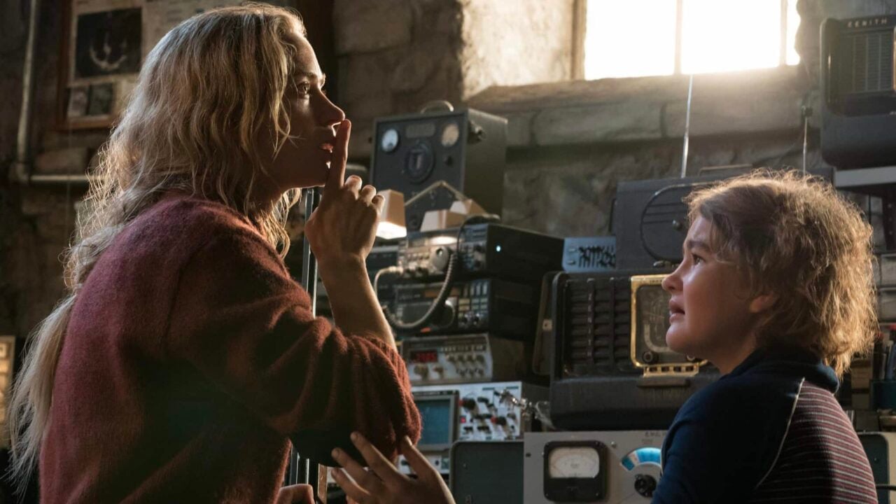 <p>The premise of <em>A Quiet Place</em> is implied in the title. The film is set in a future where aliens attracted to sound have killed much of the population. The few remaining on Earth live on what little food they can find and find places of refuge, staying as quiet as humanly possible. The lack of spoken words in the film is necessary for the character’s survival. But it gives the film a unique opportunity to showcase a family’s love without words.</p><p>Dialogue is few and far between; some words are communicated with sign language because the family’s eldest daughter is deaf. The film is, indeed, quiet, as well as melancholy and riveting. With expressive performances, we never doubt the love the family shares with only a few words spoken.</p>