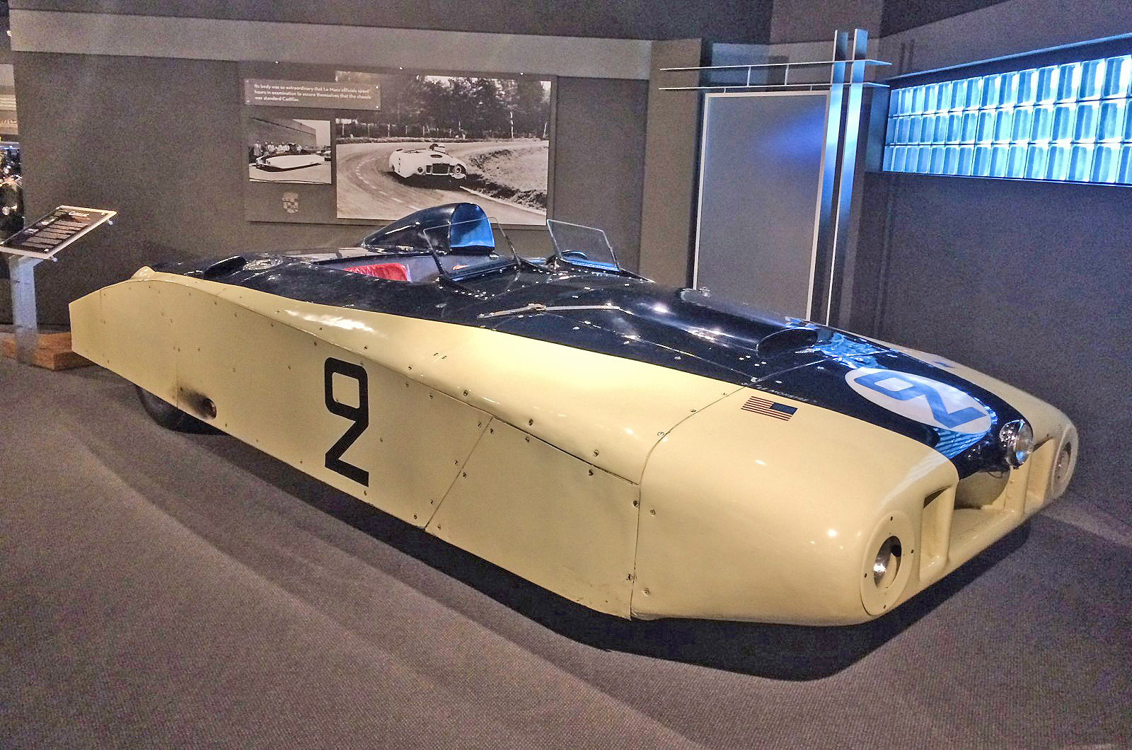 <p>In 1950, the French crowd at Le Mans dubbed this car “Le Monstre” due to its unconventional appearance. However, the Cadillac Series 61 would win their hearts over by the end of the race. The rather ugly appearance of the Series 61 was actually an attempt at making the car more aerodynamic and light weight. </p><p>After an unfortunate crash, Le Monstre managed to claw its way back up from 35th place to finish 11th, its streamlined design allowing it to outrun the competition. While Le Monstre did not finish on the podium, it became a crowd favorite, and cemented its place in history as one of the most memorable American cars to ever compete at Le Mans.</p>