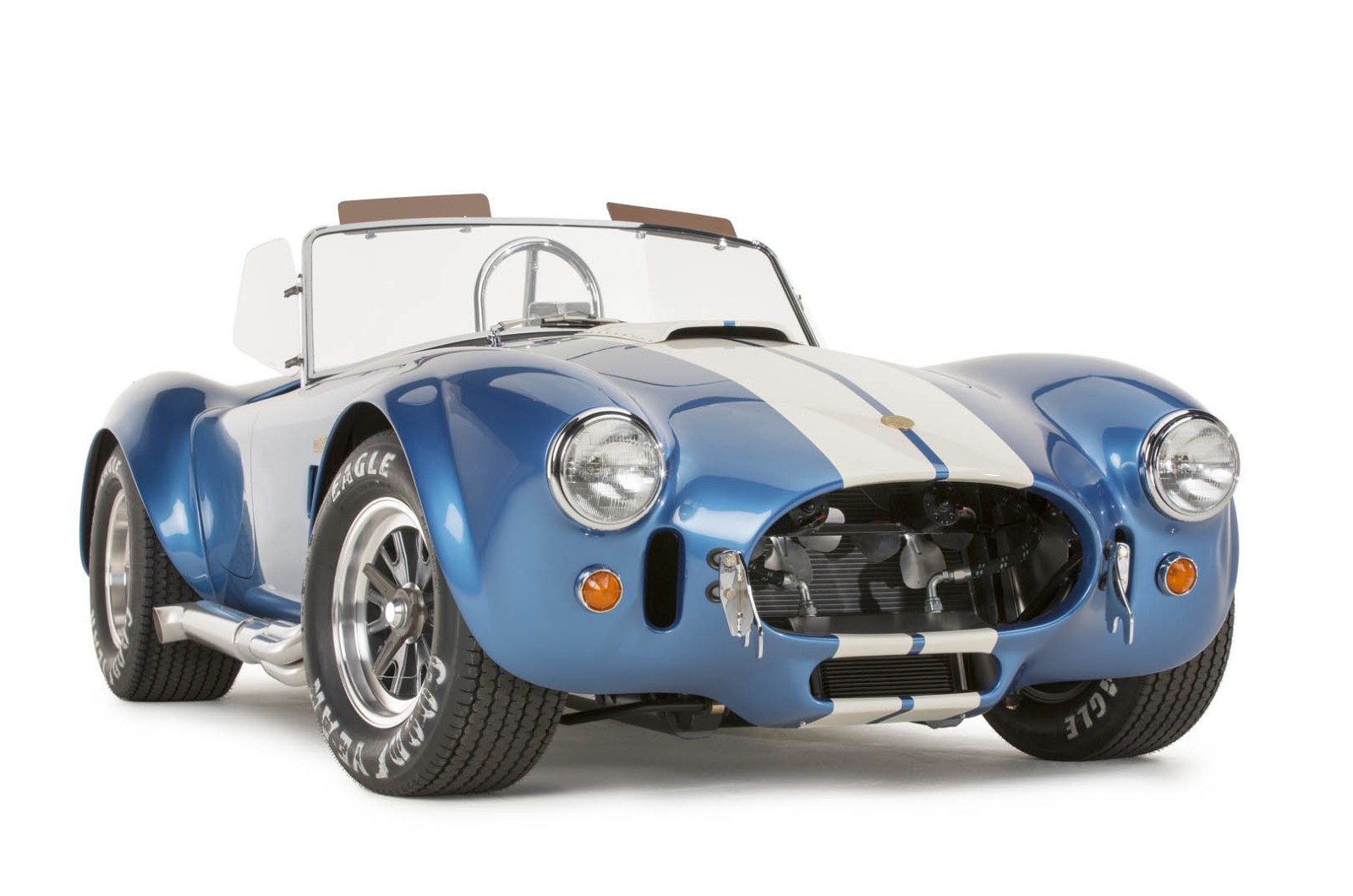 <p>Get ready to see Carroll Shelby’s name quite a bit on this list. The Texas chicken farmer turned car producer had the single greatest contribution to American racing, and the Cobra was his first big hit.</p><p>In 1964, the Shelby Cobra achieved a remarkable 1-2-3 finish at the Sebring race, a testament to the car’s incredible design. The Cobra also played a significant role in American racing history by daring to compete internationally, marking the first serious attempt of an American car to win the FIA World Manufacturers Championship.</p>