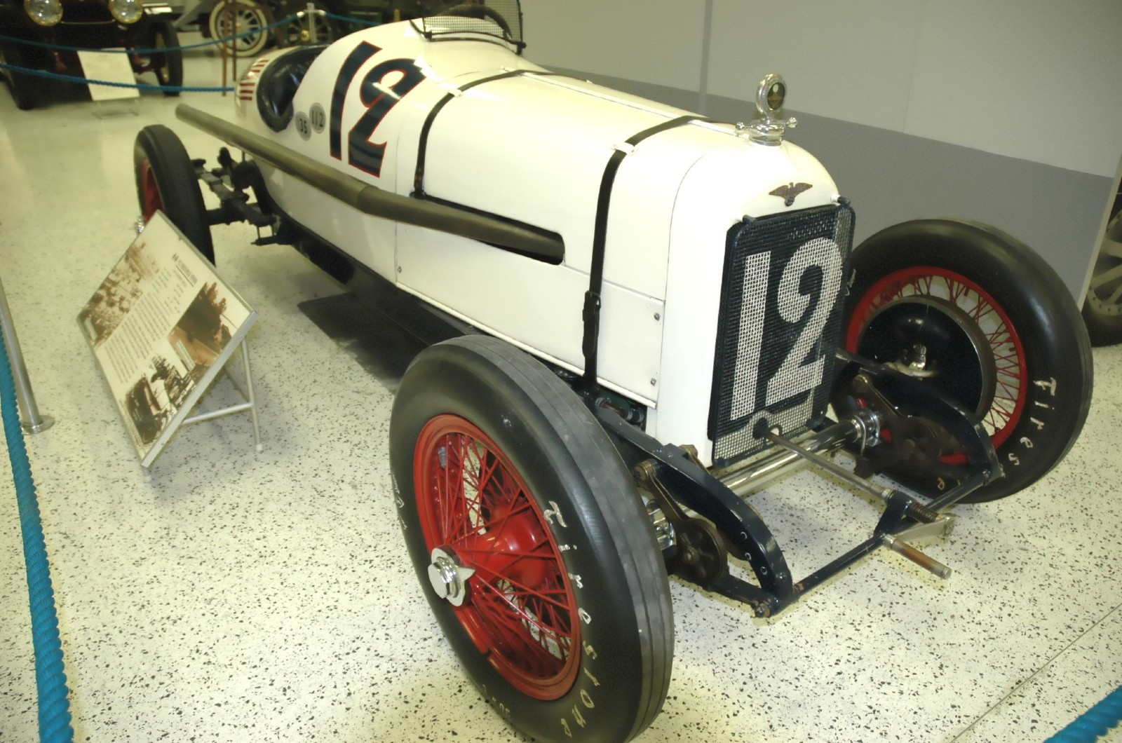 <p>The Duesenberg 183 made history in 1921 as the first American vehicle to win a European Grand Prix. This would be an achievement unmatched by any American team until Dan Gurney’s successful race in 1967.</p><p>The car was powered by an inline eight-cylinder engine producing 114 horsepower, but the standout feature of the Duesenberg 183 was its four-wheel hydraulic brakes, which provided a competitive edge. The same year it secured its historic Grand Prix victory, the Duesenberg also placed second, fourth, sixth, and eighth place in Indianapolis.</p>