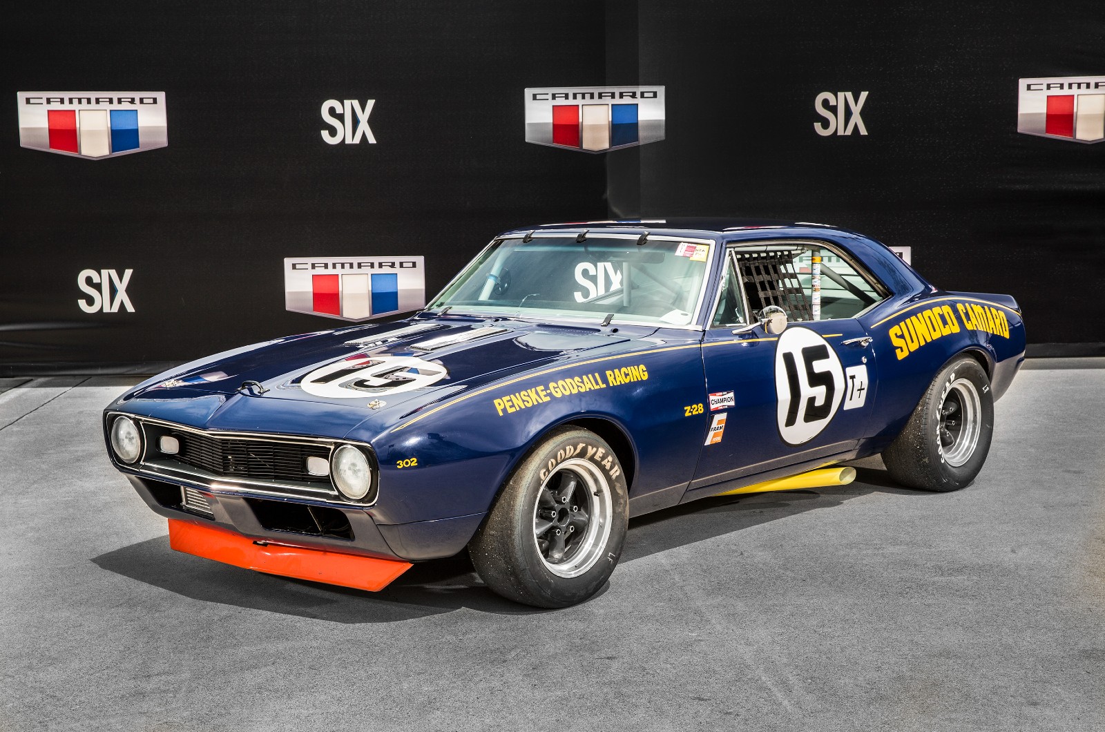 <p>The 1967 Chevrolet Camaro Z/28 was made to compete in the SCCA Trans-Am series, and was designed with a solid-lifter 4.9-liter V8, 4-speed transmission, power disc brakes, and distinctive “skunk” stripes. With the Z/28, Chevy had the Ford Mustang and the Mercury Cougar directly in its cross-hairs.</p><p>The model secured notable victories in the 1968 and 1969 Trans-Am Championships, including a 1st in class at the 1968 12 Hours of Sebring. The Camaro Z/28 boosted Chevrolet’s competitive standing against Ford, helping to elevate the Trans-Am series into a classic Chevy versus Ford rivalry.</p>